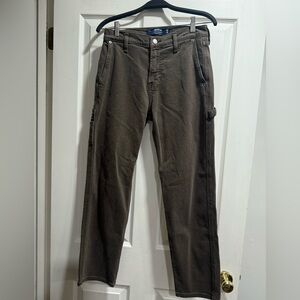 Men's Carpenter Pants. Brown. Hollister. Size 28x30